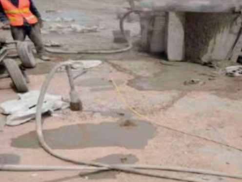 晋安水泥混凝土路面板底注浆技术 路面脱空注浆整治方案